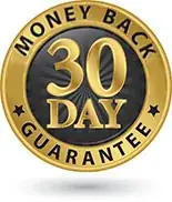 30 day money back guarantee badge