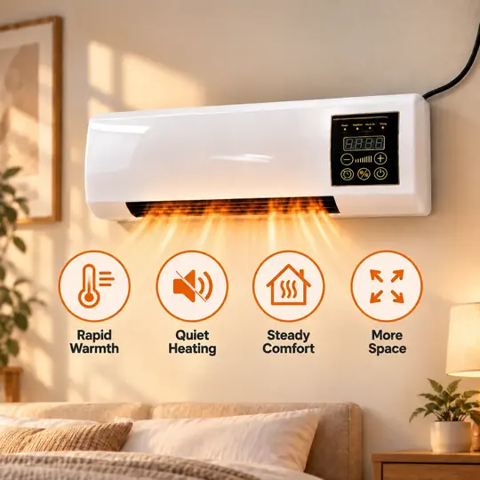 Power Heat Pro wall-mounted ceramic heater